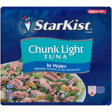 Starkist Chunk Light Tuna In Water 48 oz., PK6 515800